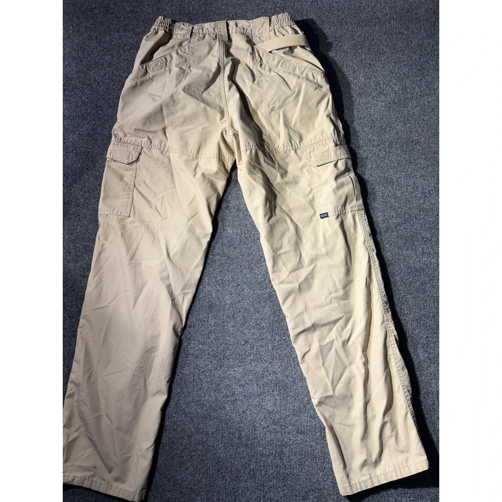 5.11 Tactical Series Mens Cargo Pants Khaki Tan Ripstop 74273 Size 32x34 Utility